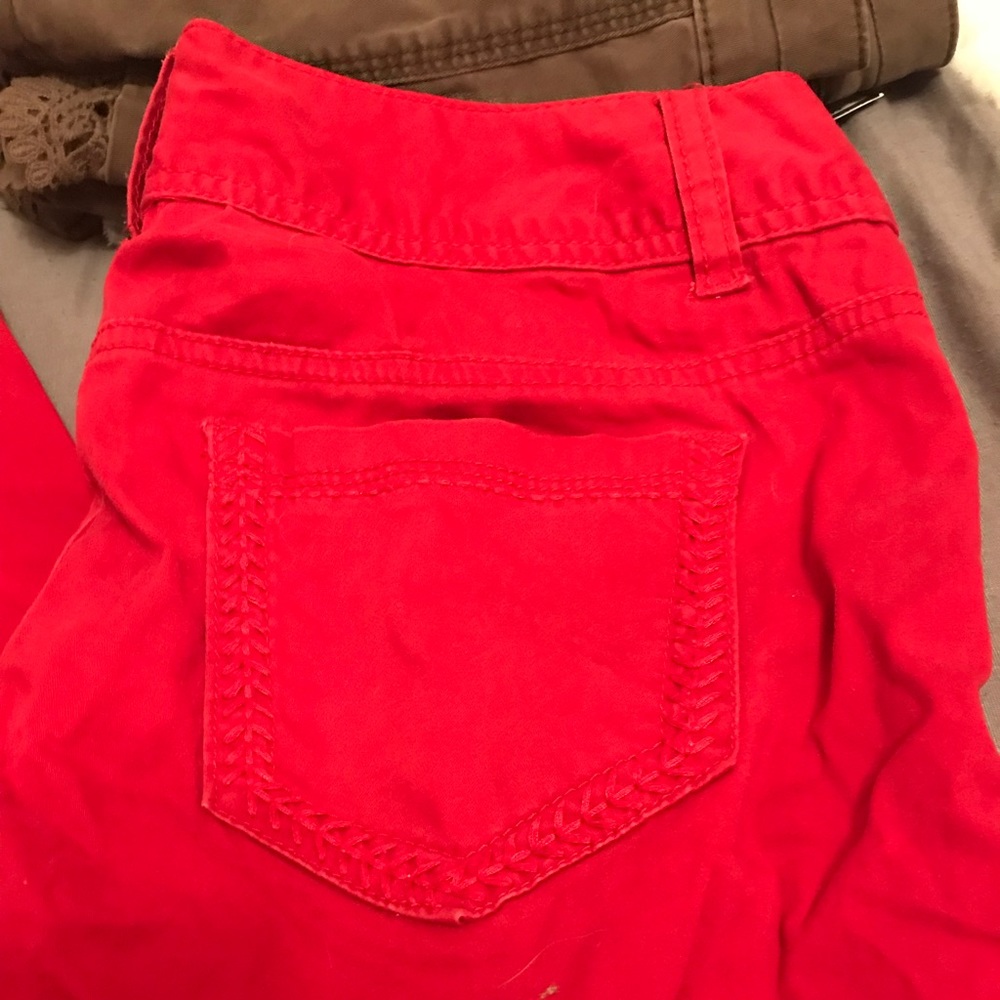NWOT red skinny jeans